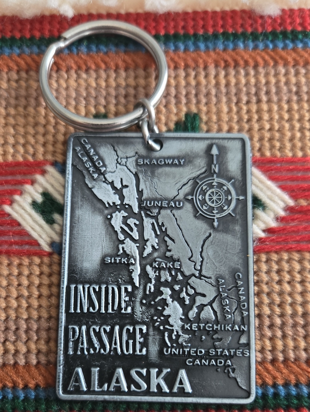 Inside Passage Alaska Keychain